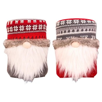 

Christmas Water Bucket Dust Cover Dispenser Drinking Fountain Protector Swedish Gnome Tomte Decoration Christmas Xmas Gifts New