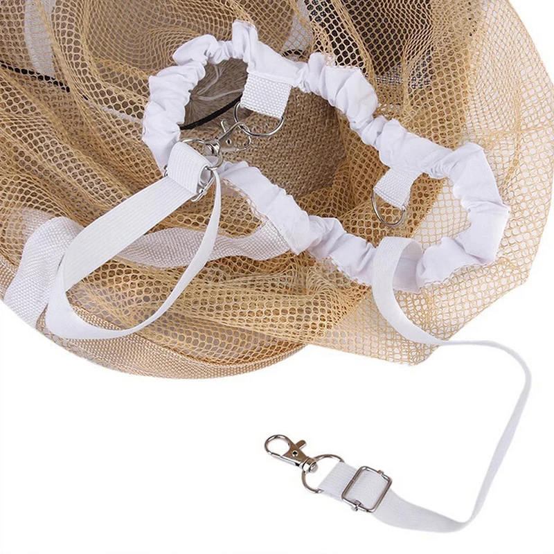 Новая ковбойская шляпа для пчеловодства Москитная пчелиная сетка для защиты лица E65B