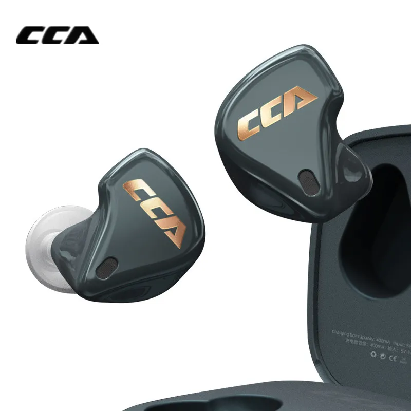 CCA CX4 1BA + 1DD Гибридный Драйвер TWS Bluetooth 5 0 беспроводные наушники гарнитура с