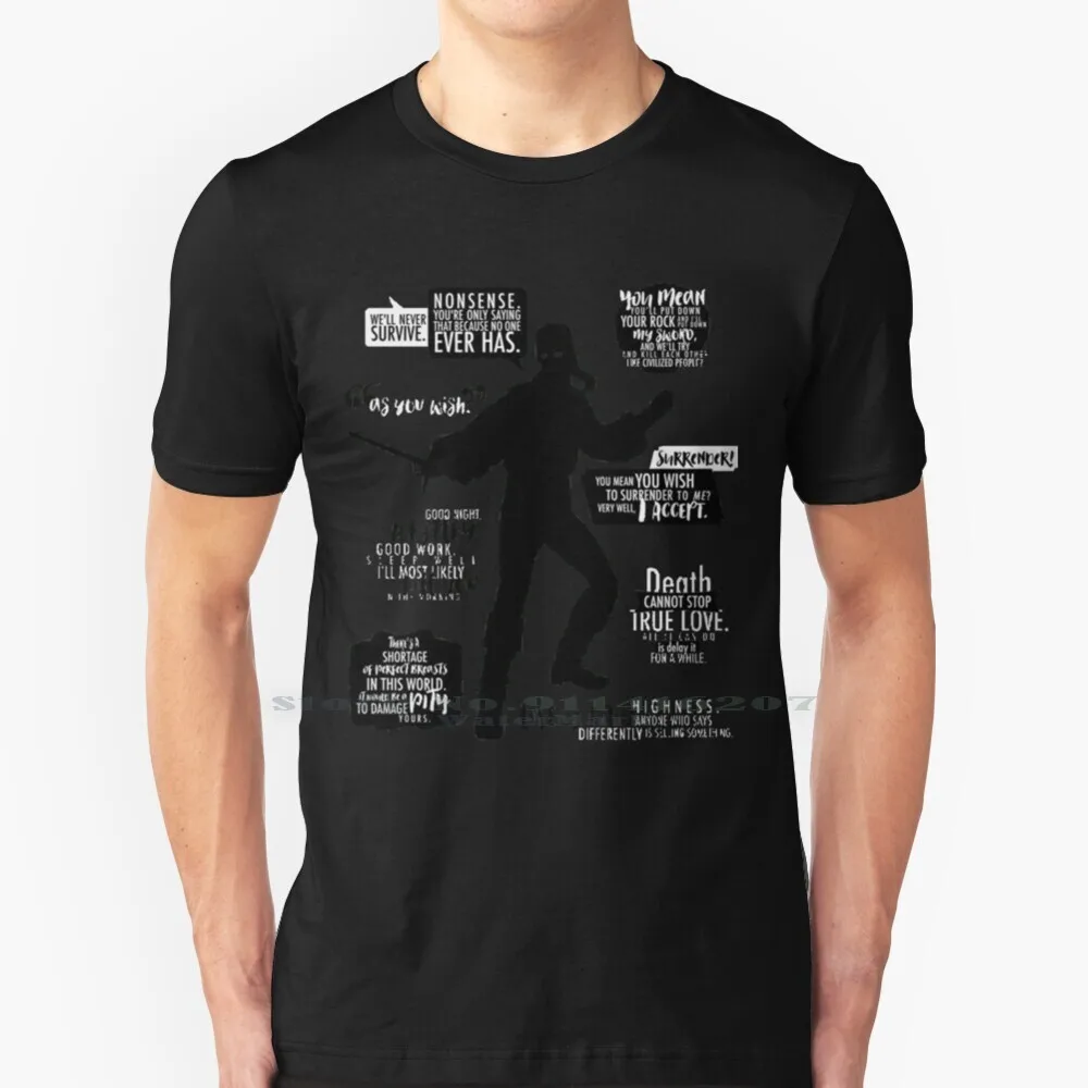 Princess Bride - Westley T Shirt 100% Puro Cotone Princess Bride Westley Princess Bride As You Wish Cary Elmw Dread Pirate