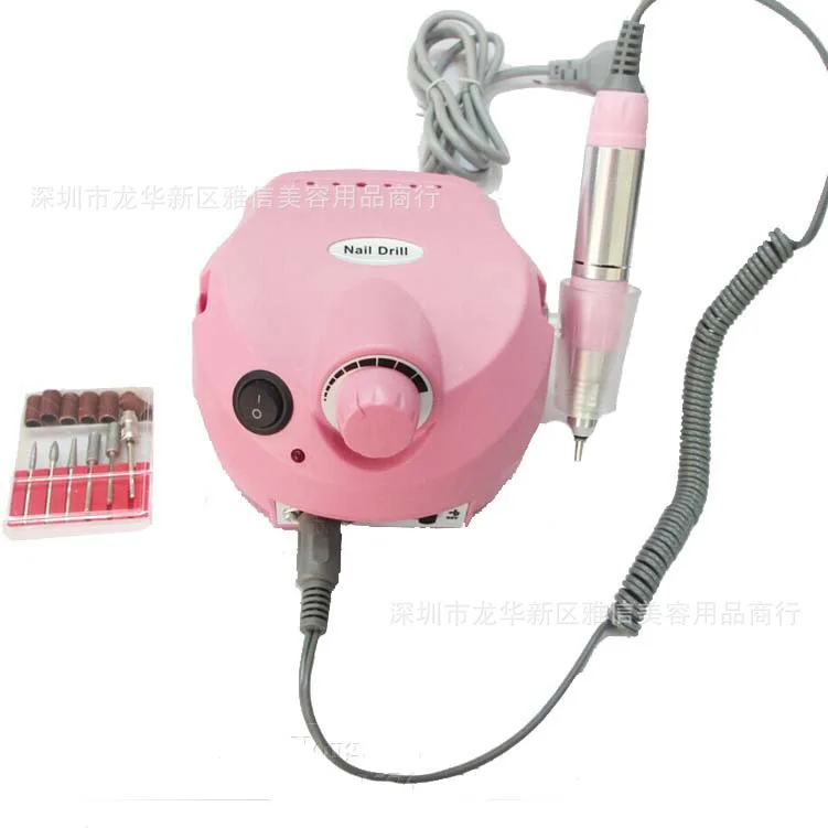 

Manicure Grinding Tools 25000 Rpm Zs-601 Electric Manicure Pedicure Set/Nail Polisher Pink