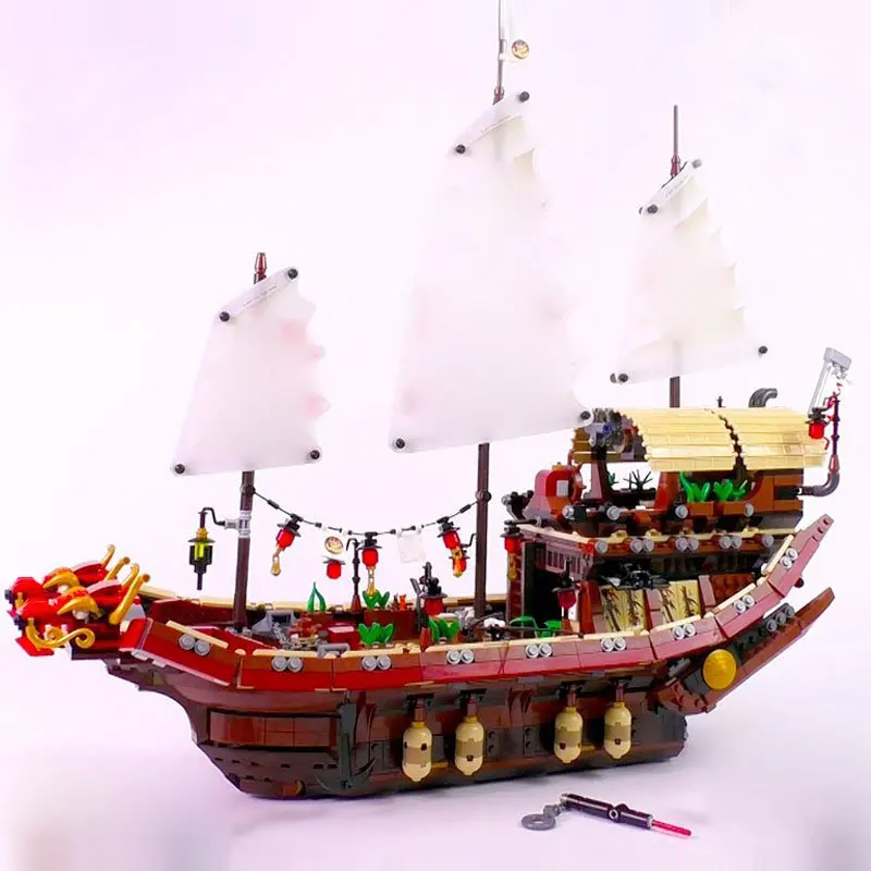 Модель 06057 года, конструктор "Bounty Shipping" из фильма "Bounty", строительные блоки, игрушки, подарок на день рождения - Цвет: 06057