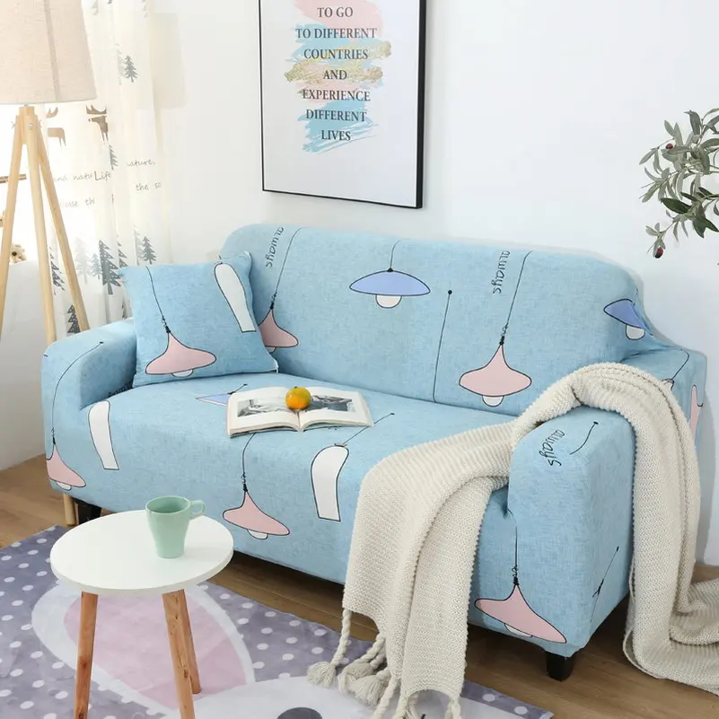 Детские штаны с геометрическим принтом стрейч диван крышку диванных чехлов делает ее пригодной для гостиной мебельный диван протектор чехлов диван 1/2/3/4 местный - Color: Color 16