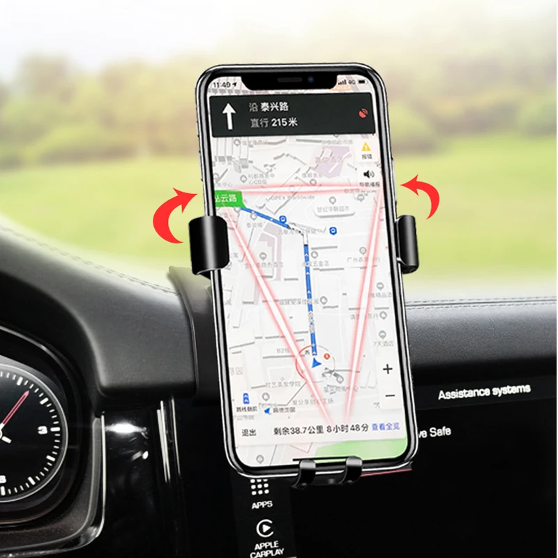 Car Mobile Phone Support Air Vent Mount Bracket Cell Phone Holder for Porsche Macan Cayenne Paramela Accessories,phone holder,mobile phone holder