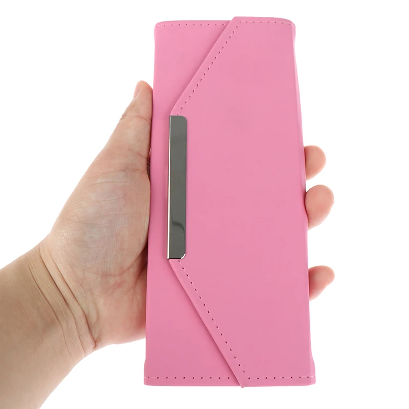 1pc Makeup Eyelashes Tweezer Tools Bag Eye Lash Extension Tweezers Case Cosmetic Tool Storage Box For Tweezer Kit 2colors