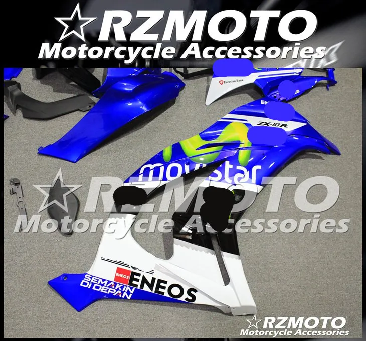 ABS мотоцикл обтекатель комплект для KAWASAKI ZX-10R 2011- год кузов литьевая форма Магазин № 2041