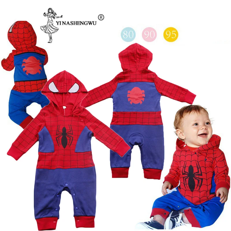 Red Spiderman Costume kid Spider Man Suit Spider-man Costumes Adults Children Black Spider-Man Cosplay Clothing Baby Spiderman