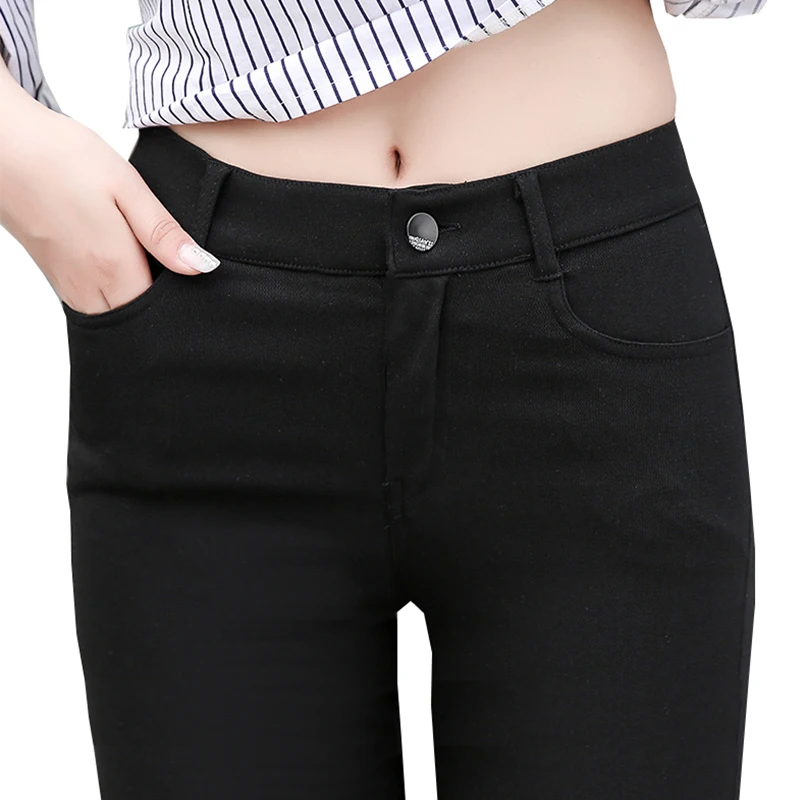

Korean Style Lace Patchwork Flare Pants Women Ankle Length High Waist Black Pants 2020 Spring Summer Lace Flare Trousers Women