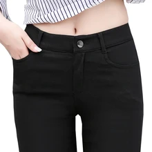 Korean Style Lace Patchwork Flare Pants Women Ankle Length High Waist Black Pants 2020 Spring Summer Lace Flare Trousers Women