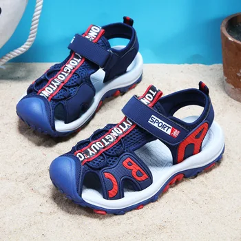 

Summer Kids Shoes Beach Sandals Breathable Slippers Children Casual Shoes Outdoor Boys Clogs Flat Shoes Sandalia Infantil