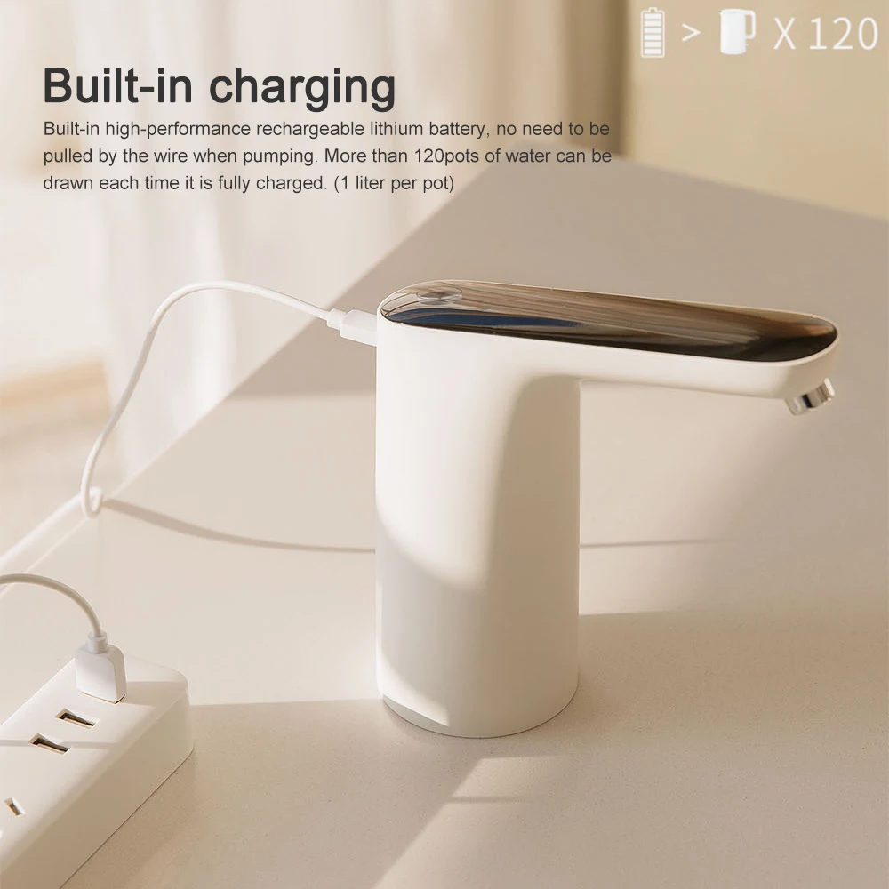 Диспенсер для воды USB мини водяной насос сенсорный беспроводной перезаряжаемый