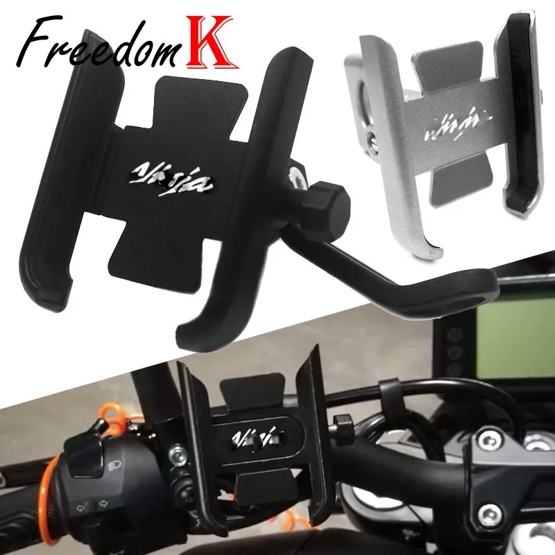 For KAWASAKI NINJA400 NINJA 250 300 400 650 650R 1000 Motorcycle Handlebar Mobile Phone Holder GPS Stand Rearview Mirror Bracket |