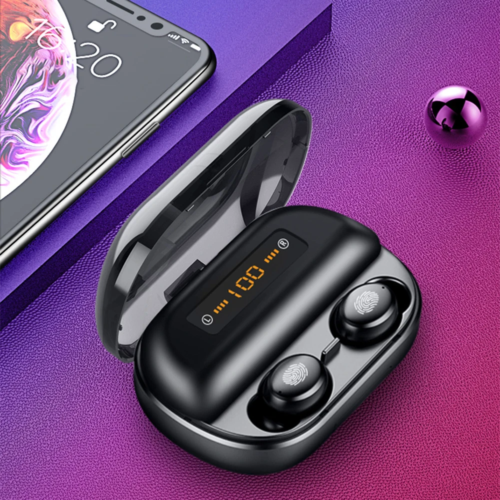 Новые беспроводные мини наушники Bluetooth для Android IOS с сенсорным управлением