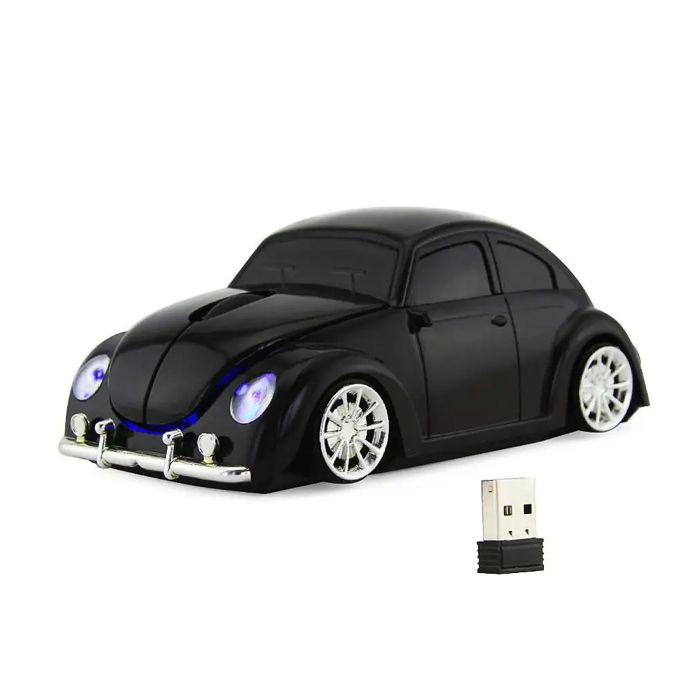 2.4Ghz Mini 1200DPI Wireless Mouse Cute Car Shape with Receiver Wireless Optical Mouse USB Scroll Mice for Tablet Laptop Compute computer mouse gaming Mice