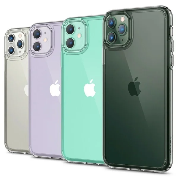 360 Degree Ultra-thin DropProof Clear For iPhone 11 Pro Max Transparen Soft Silicone Back Case iPhone11 11Pro Cover | Мобильные