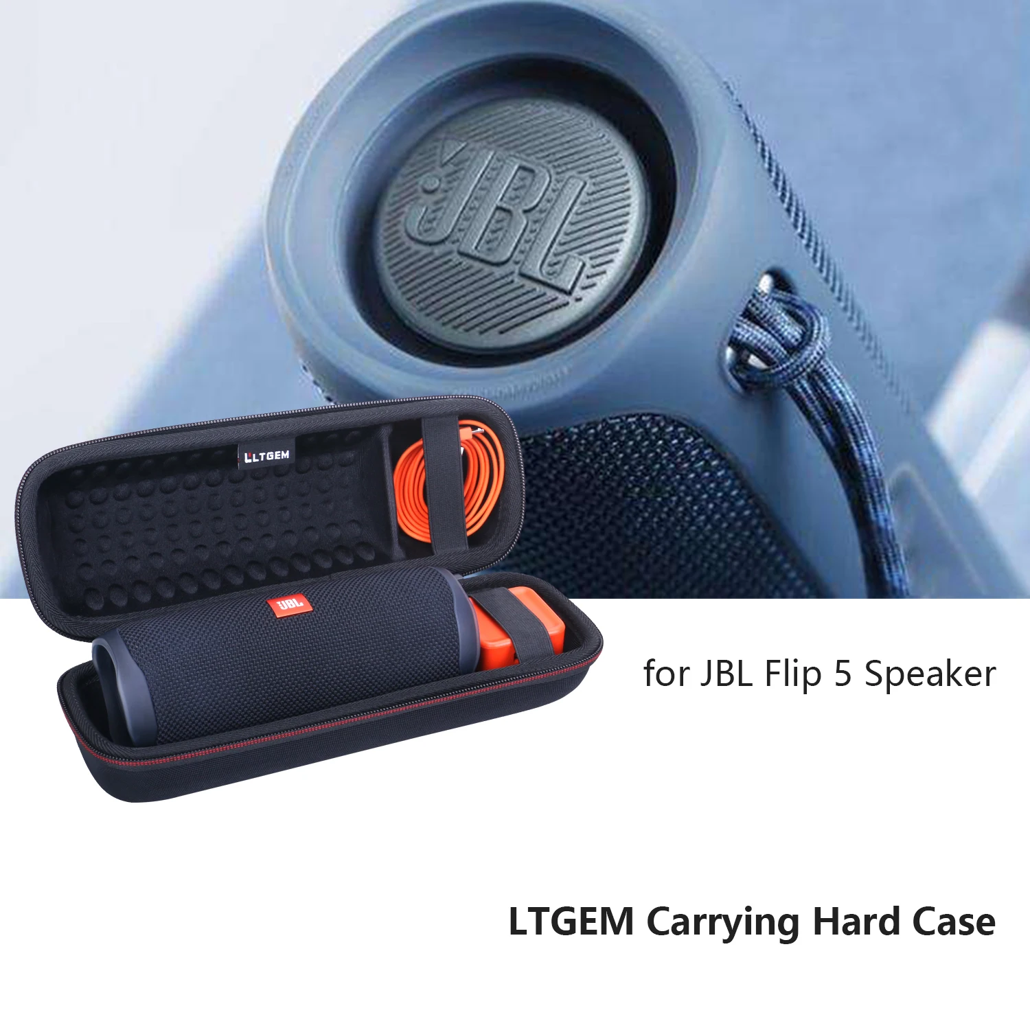 LTGEM противоударный EVA Жесткий Чехол для JBL Flip 5 динамик
