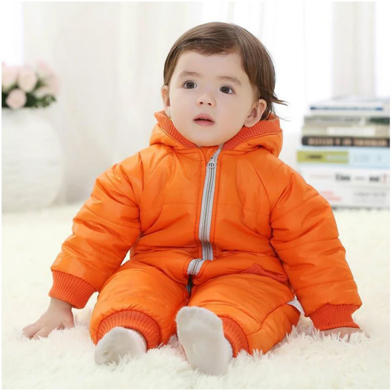 baby padded snowsuit