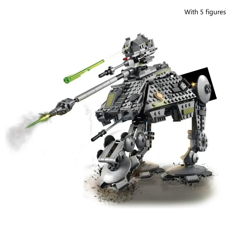 Walker Imperial AT AP Clone Scout Battle Droid Gunship building block детская игрушка на день рождения фигурки