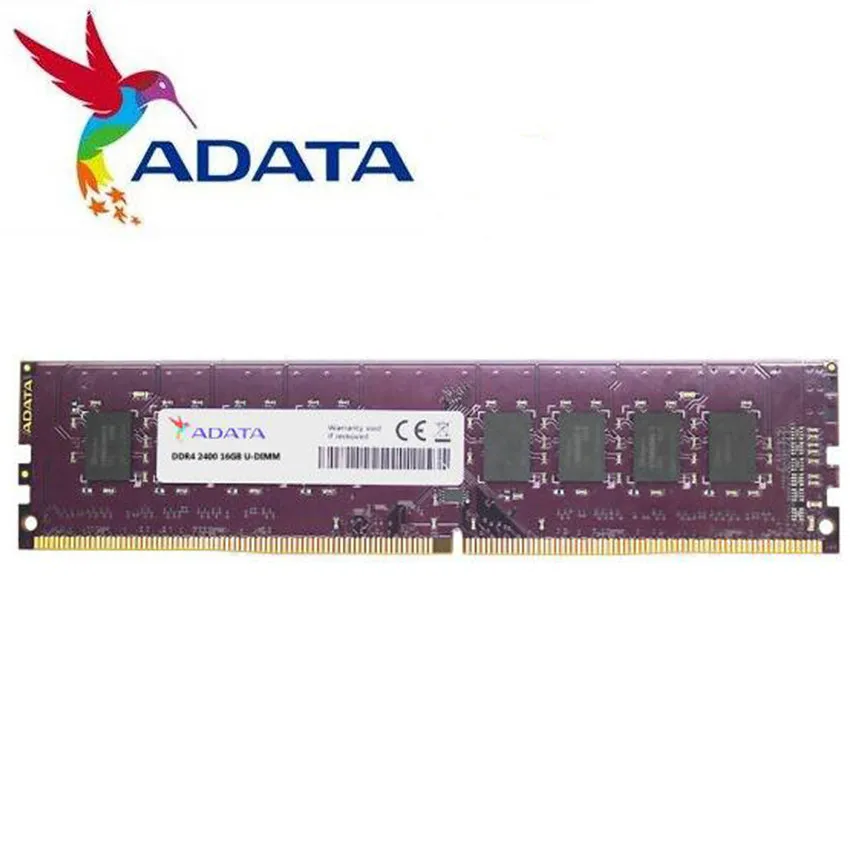 ADATA PC DDR4 ram 4 ГБ 8 ГБ 16 ГБ 2666 МГц или 2400 МГц DIMM настольная память поддержка материнской платы PC4 4G 8G 16G 2666 2400 МГц