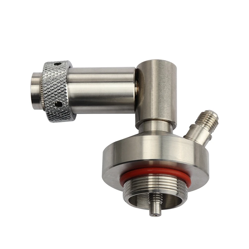  Stainless Steel Mini Keg Tap Dispenser with Adjustable Beer Tap and Mini Co2 Regulator Keg Charger 
