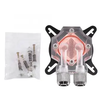 

GPU Water Block Double Channel Water Cooler Block Copper Base Heat Dissipation for Graphics Computer Water Cooling System