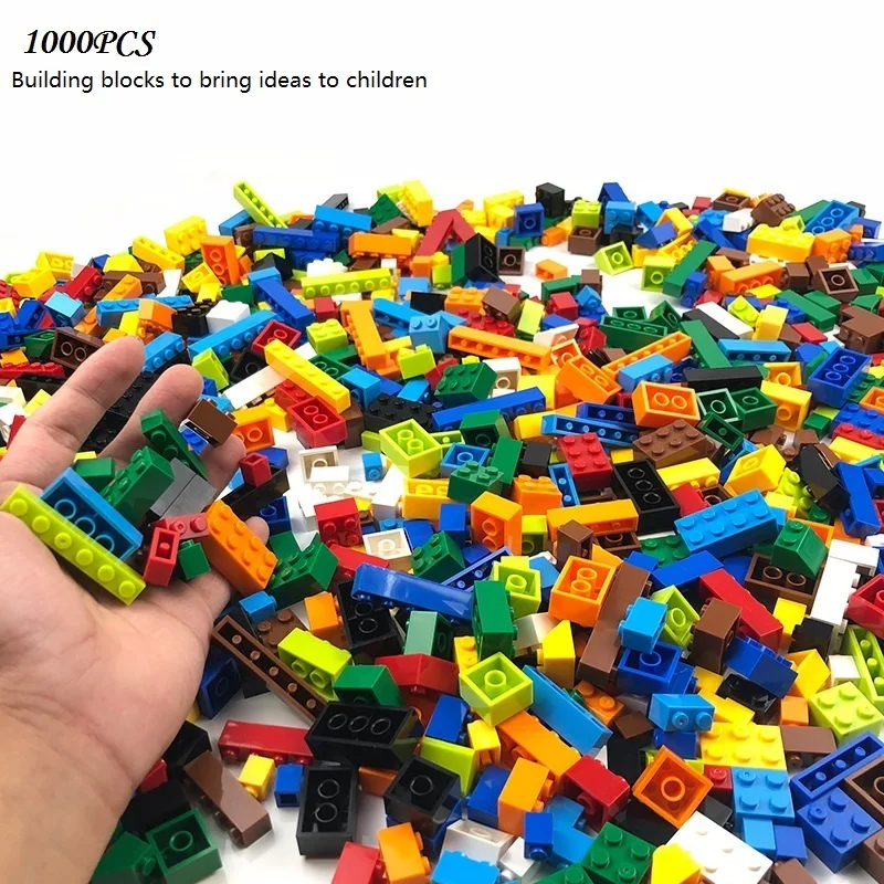 

Building Blocks 1000 Small Particles Compatible With Lego Inserting Scene Building Blocks DIY Educational Children Toy Gifts