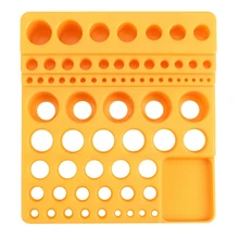 

1Pcs Multi-Function Collet Storage Box Milling Cutter Storage Box Milling Cutter CNC Plastic Tool Box CNC Tool Holder