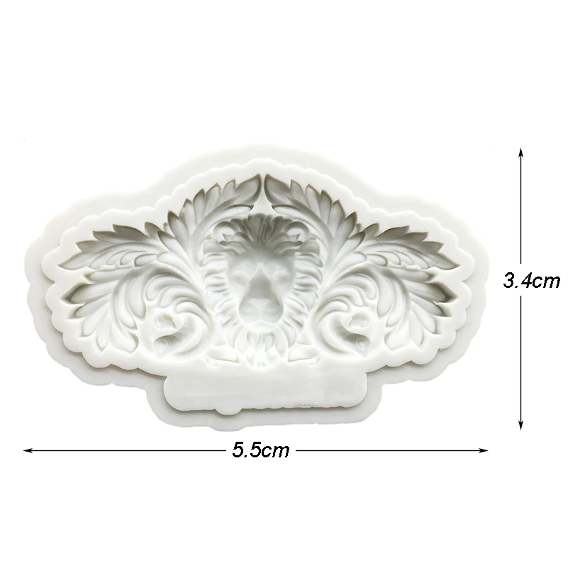 Lion Silikon Form Sugar Schokolade Cupcake Fondant Kuchen Dekorieren Werkzeuge – Detail 2