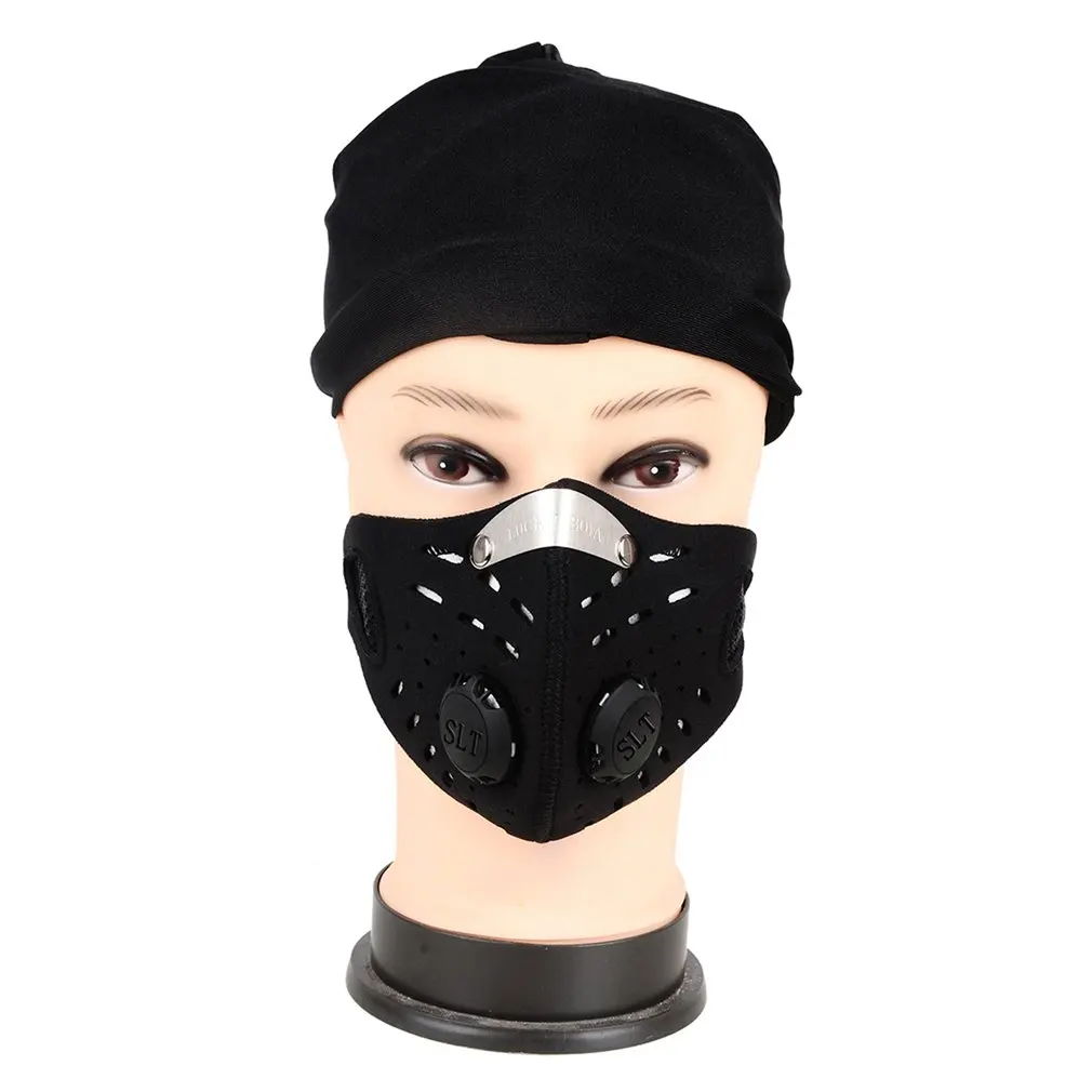 

Cycling Dust Mesh Mask Activated Carbon Filter Dust Odor Face Mask Anti-fog Electric Mask Face Dust Gas Mask