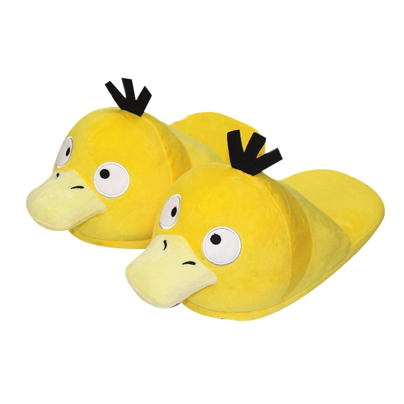 28 см Totoro Fairydust Snorlax Sailor Moon Eevee Psyduck Luigi Mario Gengar Kirby Yoshi; Плюшевые тапочки; домашние подарки