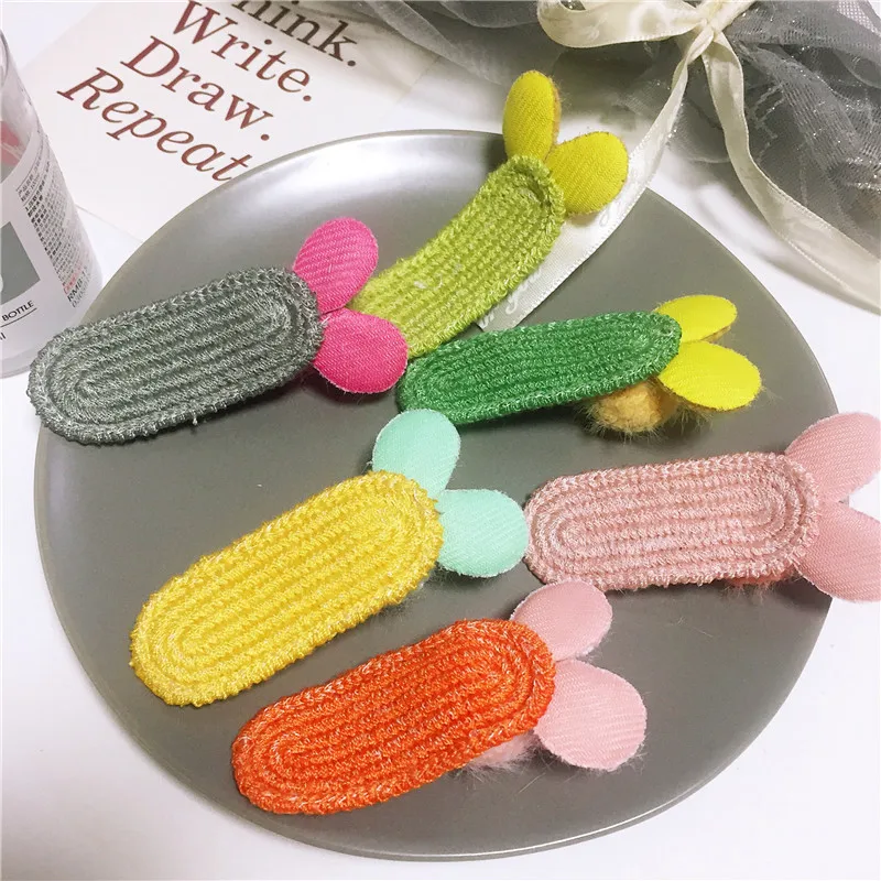 DIY时尚发夹材料新款彩色毛线针织BB夹套个性半成品贴片配件货源 图片_高清大图 - 阿里巴巴 - 1 (1)