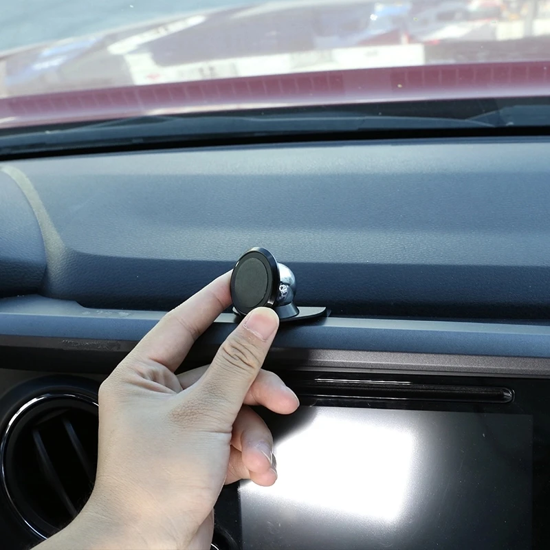 Aluminum Alloy Car 360-Degree Rotary Cell Phone Holder GPS Navigation Bracket Toyota Tacoma-Car Accessories