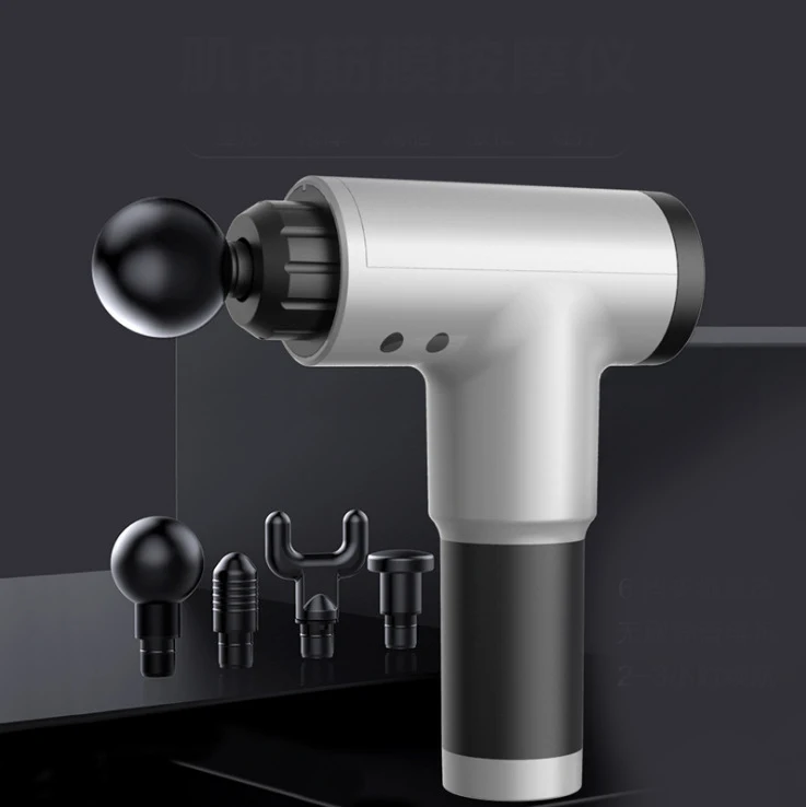 

Fitness home electric fascial gun massage gun muscle relaxer massager impact gun movement recovery fascial
