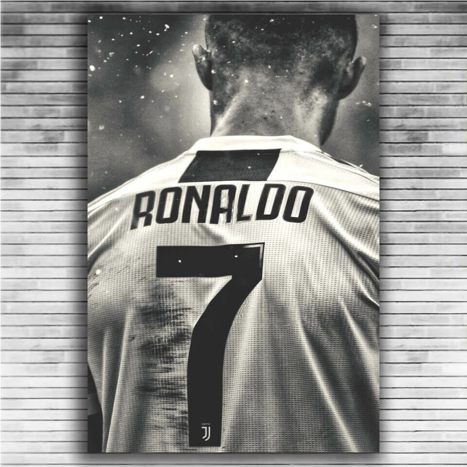 Cristiano Ronaldo Real Madrid Super Star Soccer Player Silk Poster 13X24/'/' J013