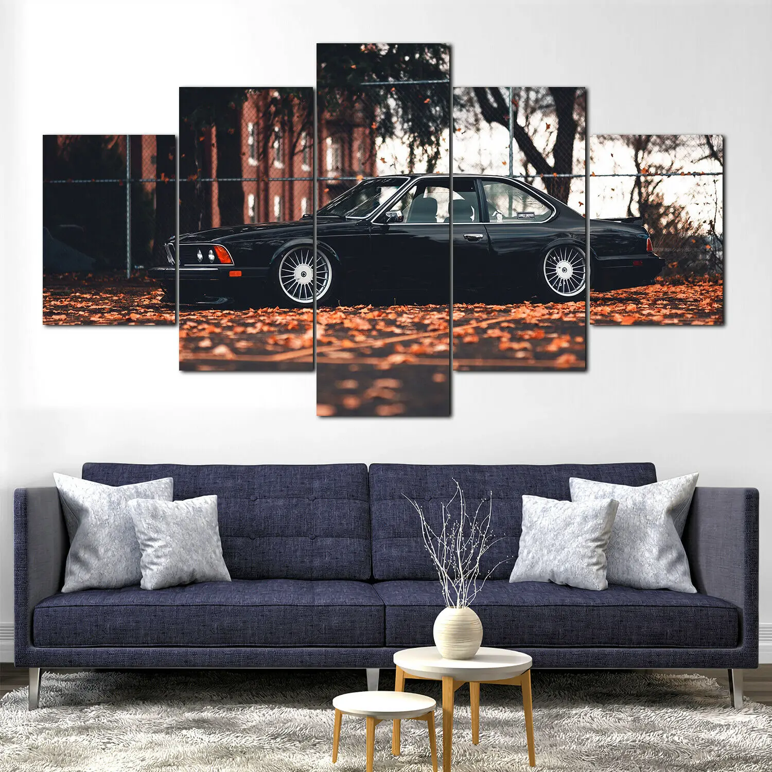 

No Framed Canvas 5Pcs 635 CSi Classic Car No Yaiba Wall Art Posters Pictures Home Decor Paintings Decorations