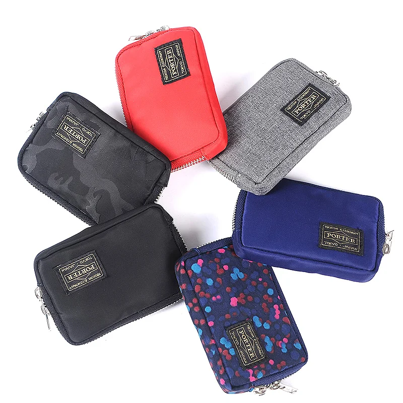 

2020 Japanese and Korean Brand Men Wallet Nylon Cloth Short Wallet Female Handbag Casual Women Wallets Youth Purse