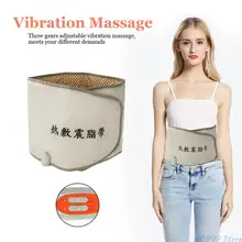 

Hot Compress Far Infrared Heating Slimming Belt Vibrating Weight Loss Massager Fitness Device Lose Weight Belt Health Care