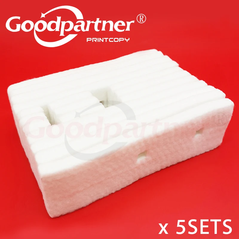 Pad Esponja de Resíduos do Tanque de Tinta para Epson T3000 T5000 T7000 T3070 T5070 T7070 T3250 T5250 T7250 T3270 T5270 T7270 T3050 T5050 5x T6193