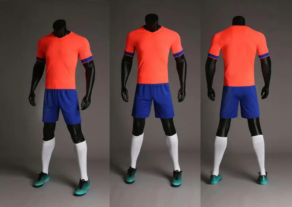 Костюмы футбольной формы Custome для взрослых детей Джерси футбол 2020 футбольная