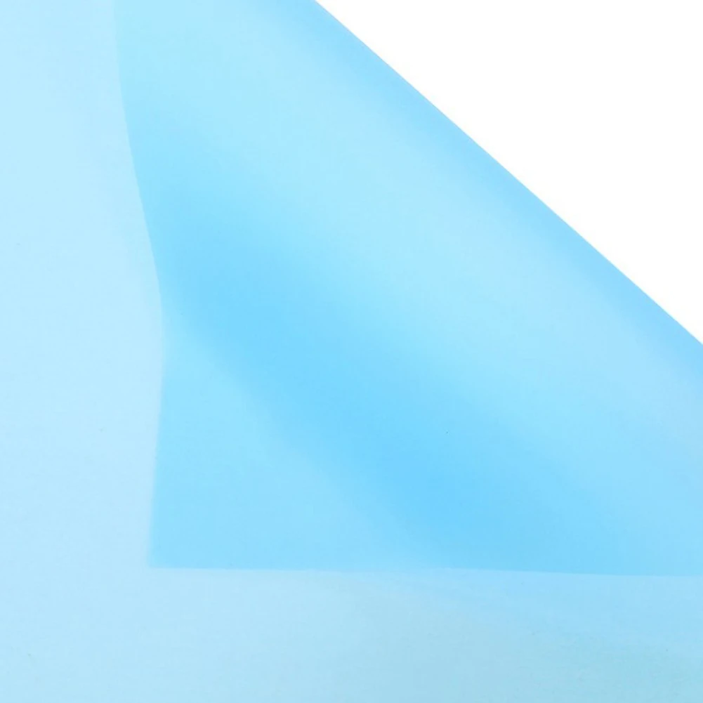 sky blue 20 шт./компл. прозрачный водонепроницаемый цветы оберточная бумага для упаковки подарка цветочный букет из цветов Свадебный Декор 45*40 см - Цвет: sky blue