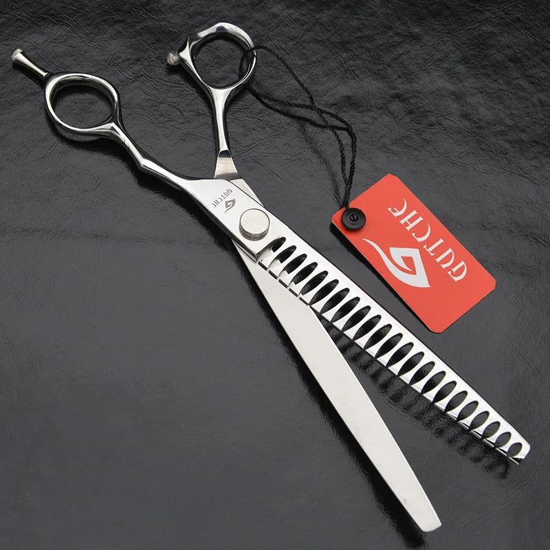 

8inch Professional Shears Dog Pet Grooming Scissors Polishing Tool Animal Haircut Suppliers Instruments