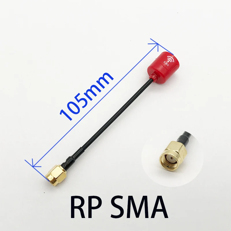 105 Red RPSMA