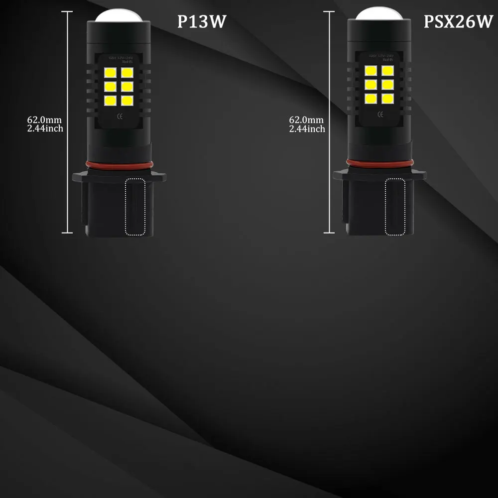 KAMMURI H8 H11 светодиодный 9005 HB3 9006 HB4 светодиодный лампы H10 P13W PSX26W PS19W H16 5202 PS X 24W Автомобильные противотуманные фары автомобили DRL для автомобильных фар