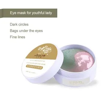 

60pcs Eye Patches Hyaluronic Acid eye mask Remove Dark Circles patches under the eyes Crystal Collagen Gel Mask Eye Skin Care