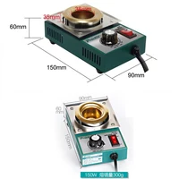 Soldering Tool Stainless Steel Solder Pot Plating Station Welding Repair Tool Temperature Adjust Molten Tin Crucible Furnace 2