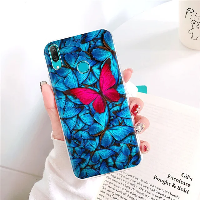 Case For Huawei Y7 Pro Case For HuaweiY7 Pro 2019 Y7 Prime 2018 Y7A Y7p Y 7 Soft TPU Phone Coque Fashion Phone Back Cover Funda C111