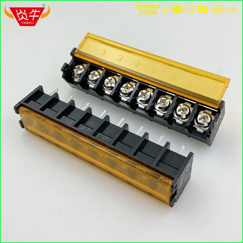 Блок клеммной колодки HB9500SS 9 5 2P ~ 12P PCB мм 2-12 контактов 30 А 300 в | Обустройство дома