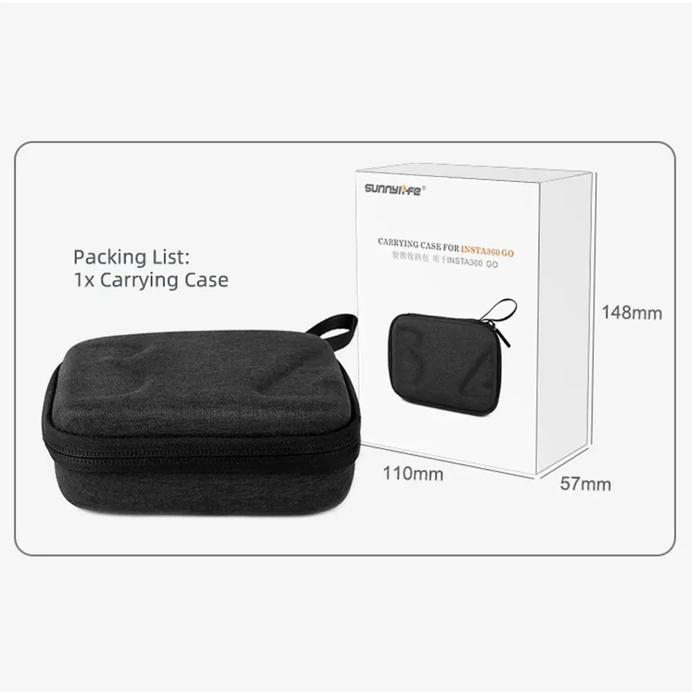 Для Insta360 GO видеокамера сумка для хранения Анти-встряхивание Защита Коробка портативный чехол для переноски мини-камера сумка