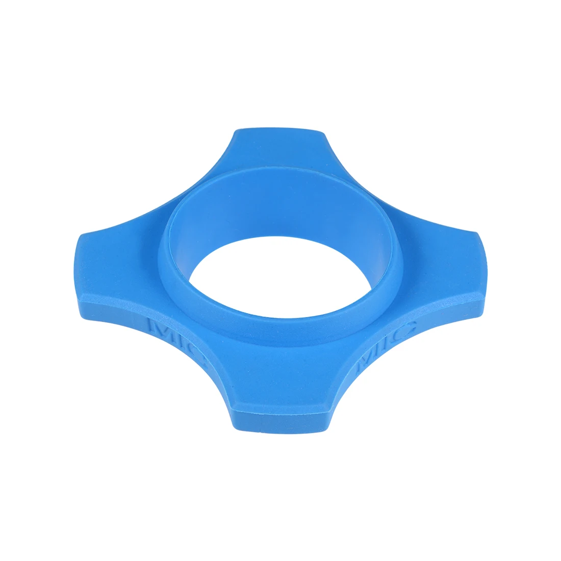 

uxcell 1pcs Shakeproof Wireless Handheld Microphone Anti-rolling Protection Ring Blue Protect Microphone from Shocks Bumps