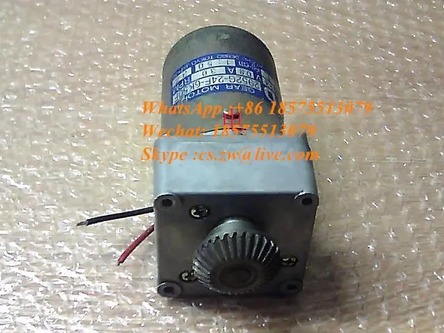 

Authentic TOKUSHU Micro DC Gear Motor TD2952G-24F-6K50F DC24V 30 Rpm Used